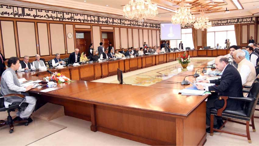 Imran Khan chairs federal cabinet meeting today