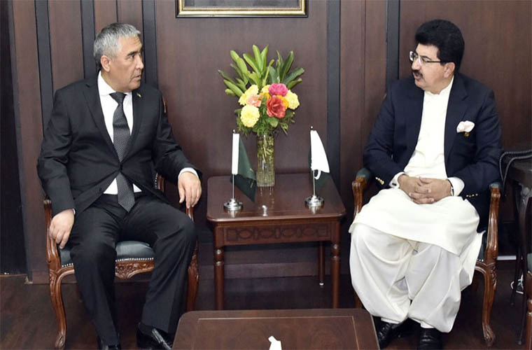 Ambassador of Turkmenistan meets Senate Chairman