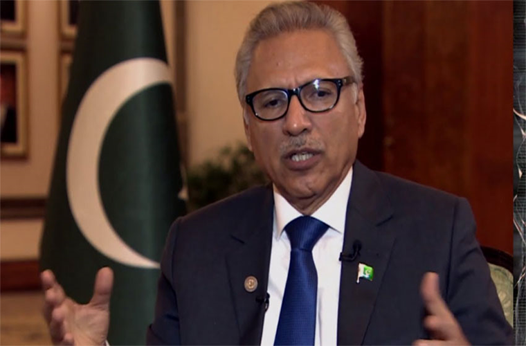 President congratulates Pakistan cricket team on test innings victory