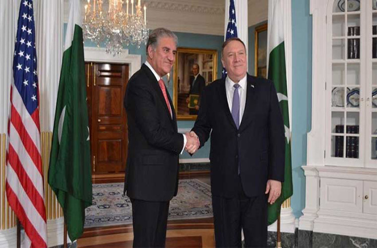 Pakistan FM briefs Pompeo on meetings with Saudi and Iran officials