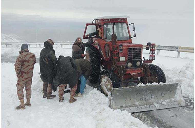 Death toll rises to 100 due to rain and snow related incidents