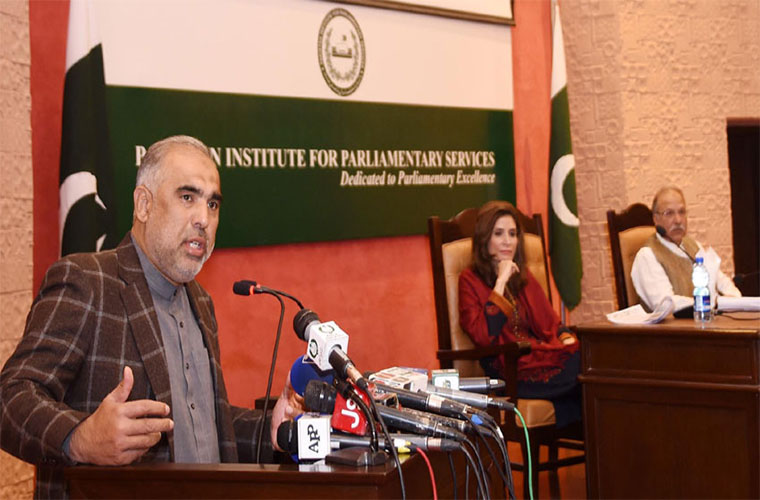 Speaker underlines vital role of parliament in promoting soft image of Pakistan