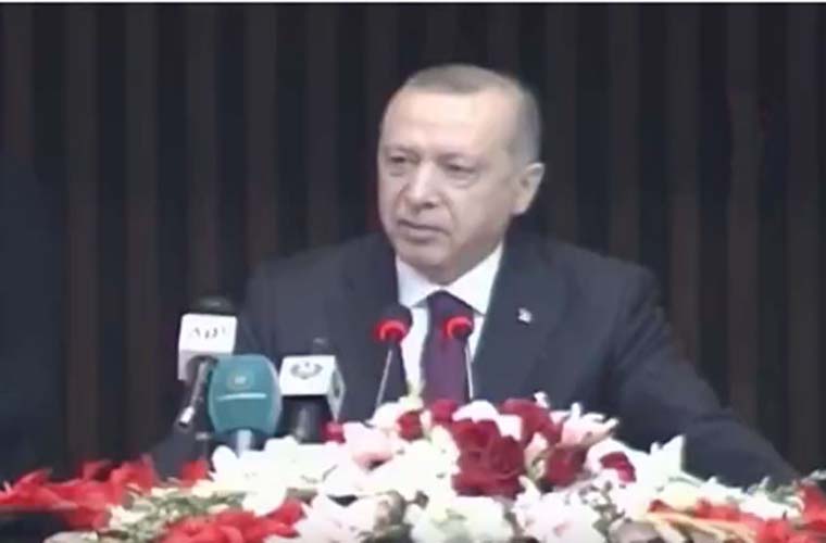 Turkey will fully back Pakistan in FATF, Erdogan says at parliament