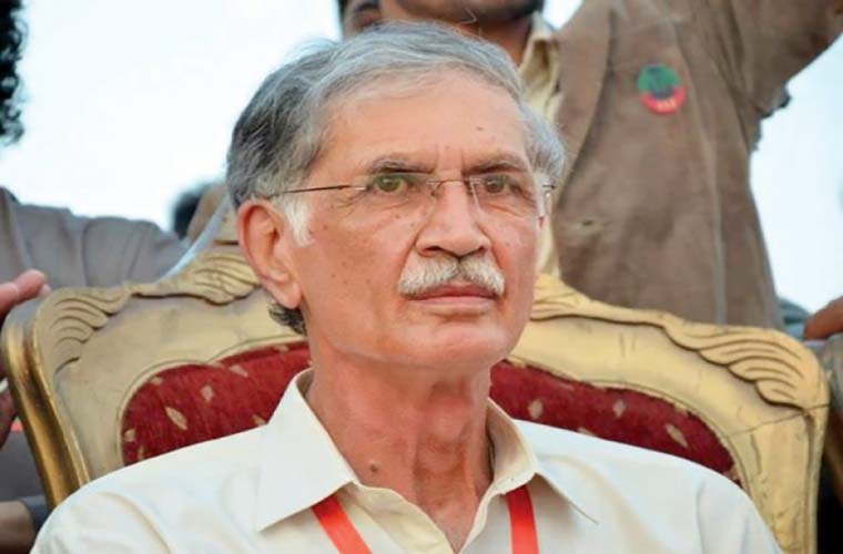 Pervez Khattak decides to join JUI-F