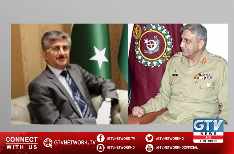 Iraq ambassador meets Pakistan Army Chief at GHQ