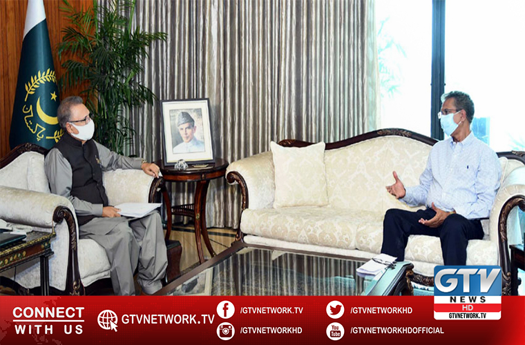Mayor Karachi Wasim Akhtar calls on President in Islamabad