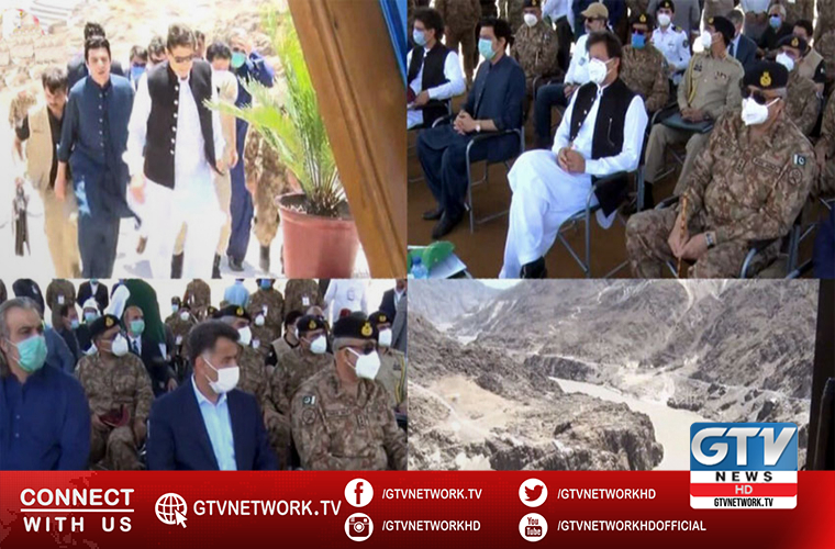 PM assures low cost hydel power during visit to Diamer Bhasha dam