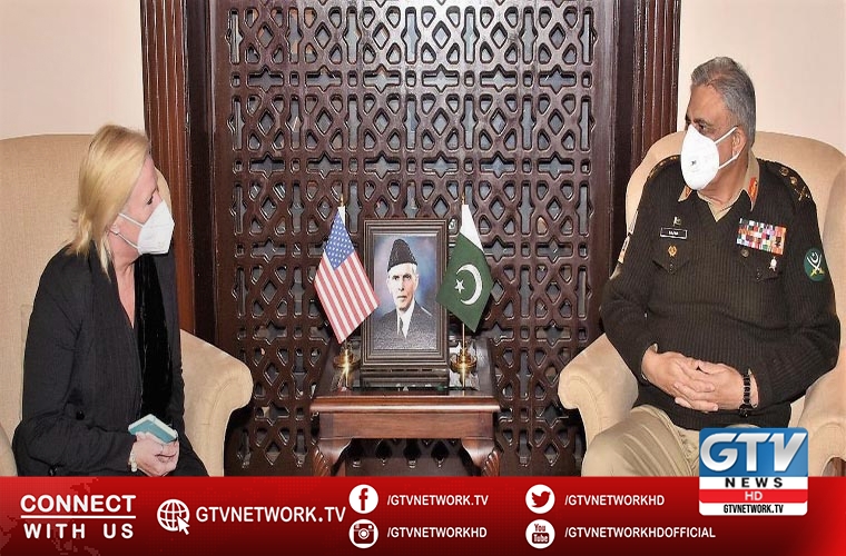 US diplomat Angela Aggeler calls on Pakistan Army Chief
