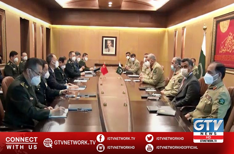 Minister of National Defence of China General Wei Fenghe calls on COAS