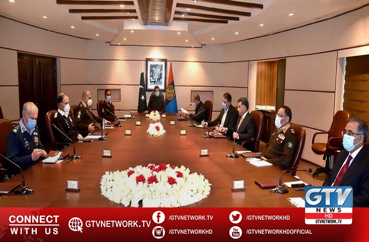 Prime Minister Imran Khan briefed on national security during ISI HQ visit