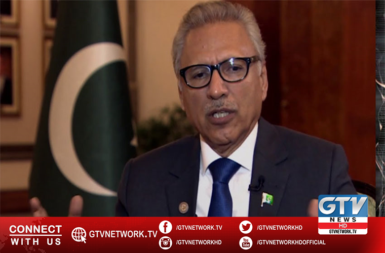 President Alvi hails Kashmiri people for exposing Indian brutalities in IOJK