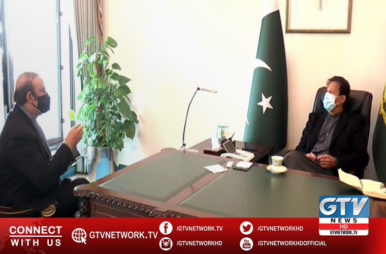 Adviser on Parliamentary Affairs Babar Awan calls on Prime Minister Imran Khan