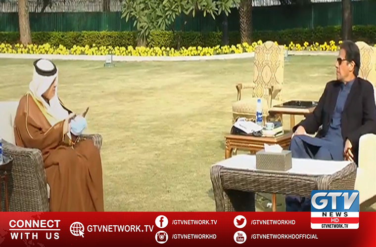 Saudi ambassador calls on Prime Minister Imran Khan