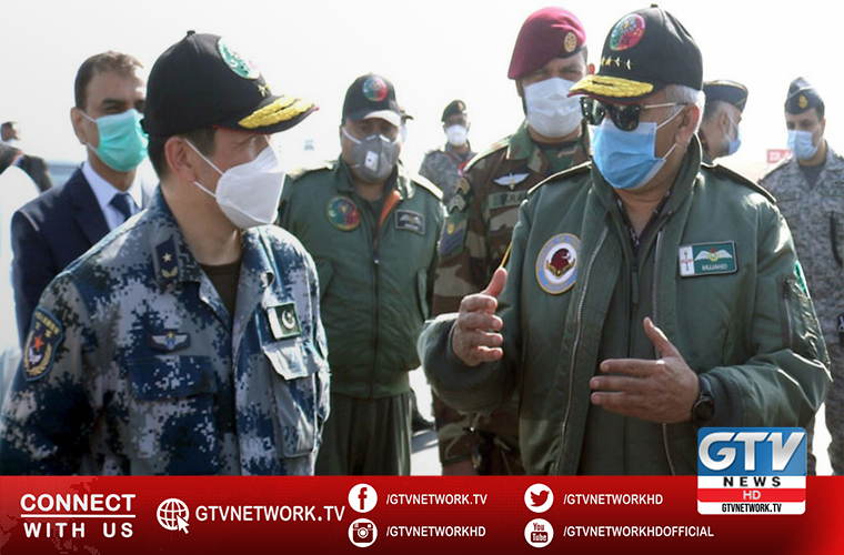 Pakistan Air Chief flies an air superiority sortie in a Hi Tech Chinese fighter aircraft