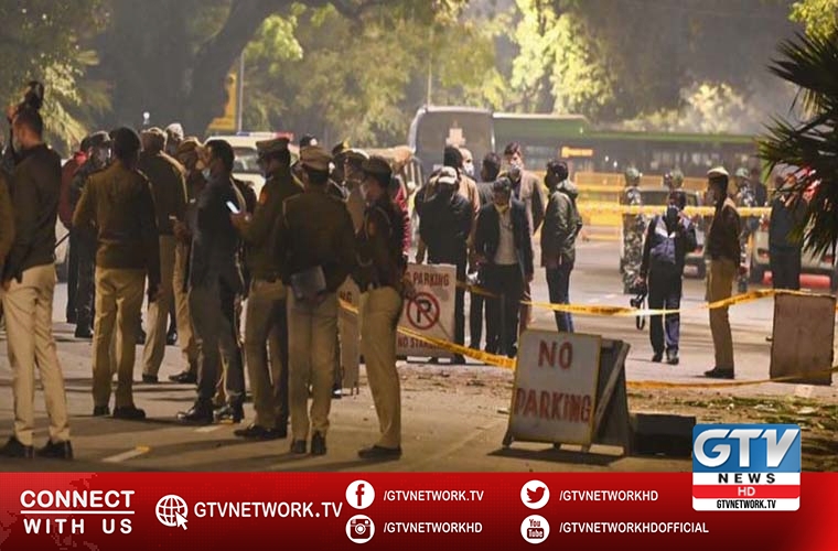 IED low intensity blast near Israeli embassy in New Delhi