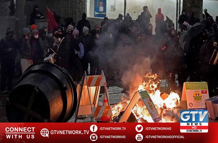 Violent protest demos in United States persist over the weekend