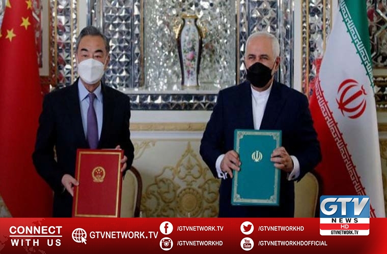 Iran and China sign 25 year cooperation pact with a roadmap