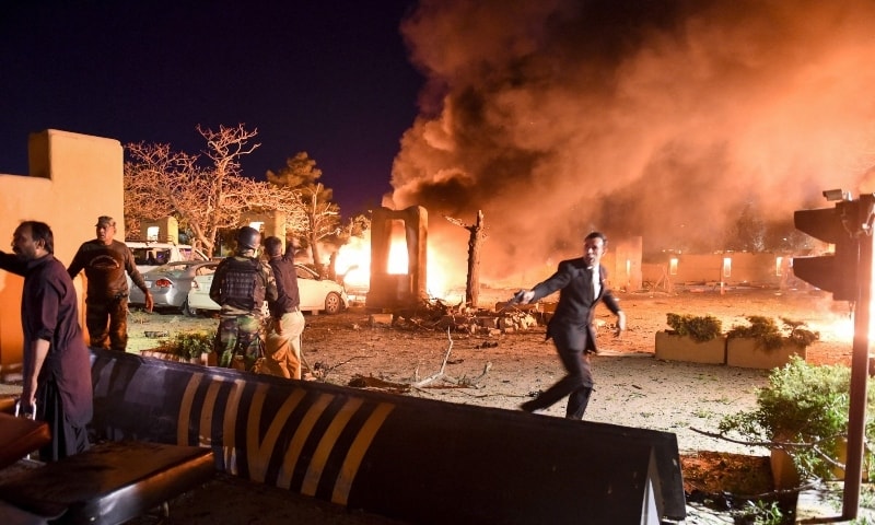 Quetta Serena Hotel blast kills four and injures 12 people