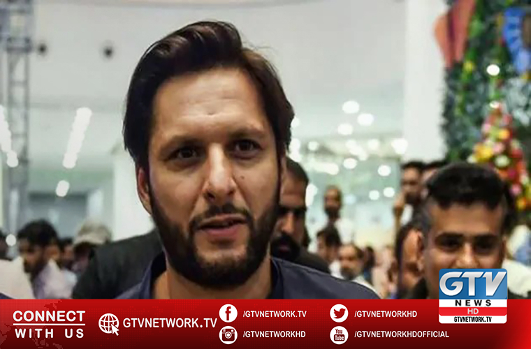 Shahid Afridi congratulates Pakistan team on winning series