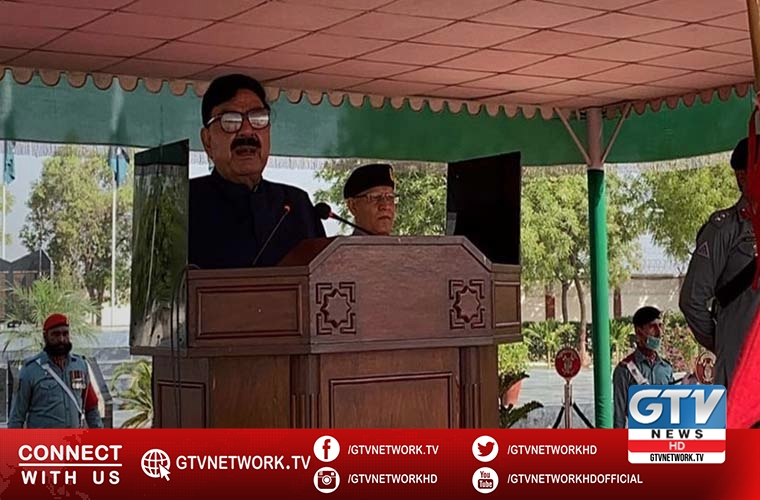 Interior Minister addresses 28th Passing out Parade of Pakistan Rangers Sindh