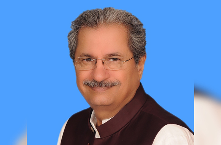 Shafqat Mahmood tested positive for COVID19.