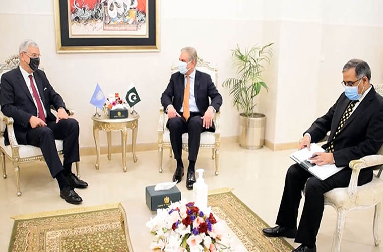 UN General Assembly president meets Foreign Minister Shah Mahmood