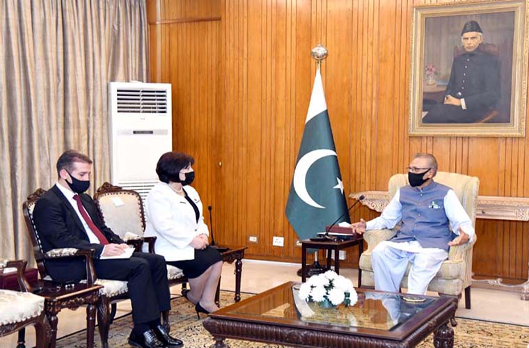 Azerbaijan Parliament Speaker calls on President Arif Alvi