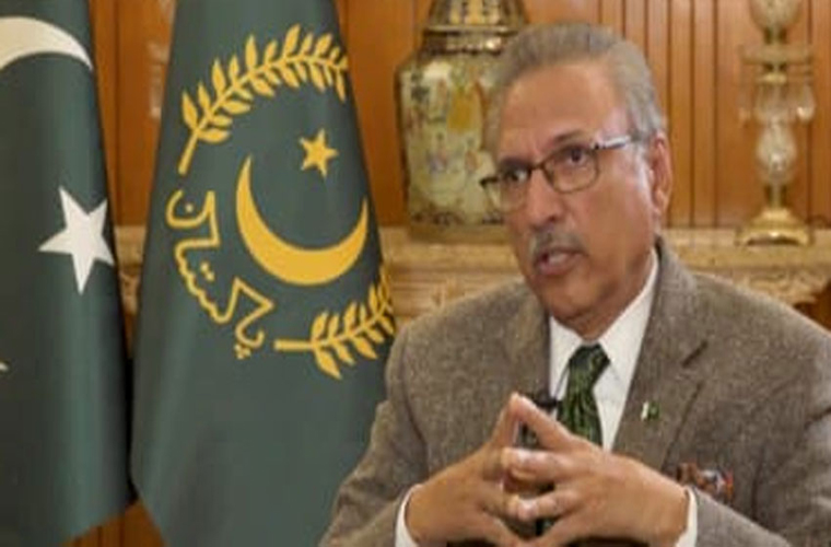 President Alvi says India playing role of a spoiler in Afghanistan