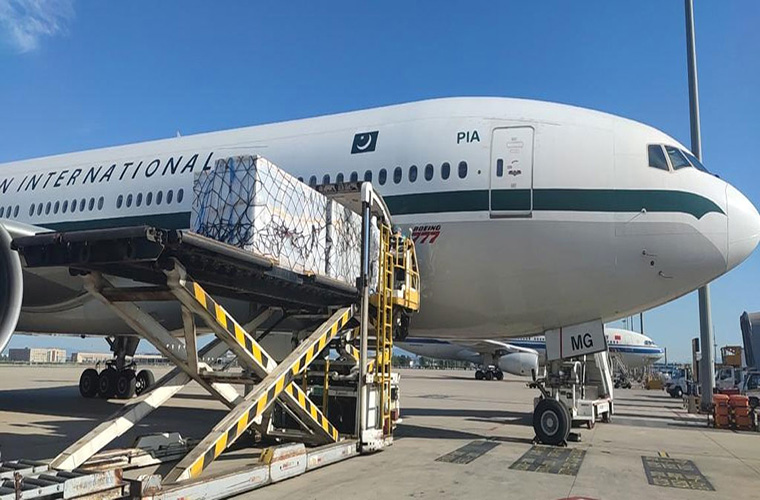 PIA special plane brings 2 million doses of anti Covid vaccine from China