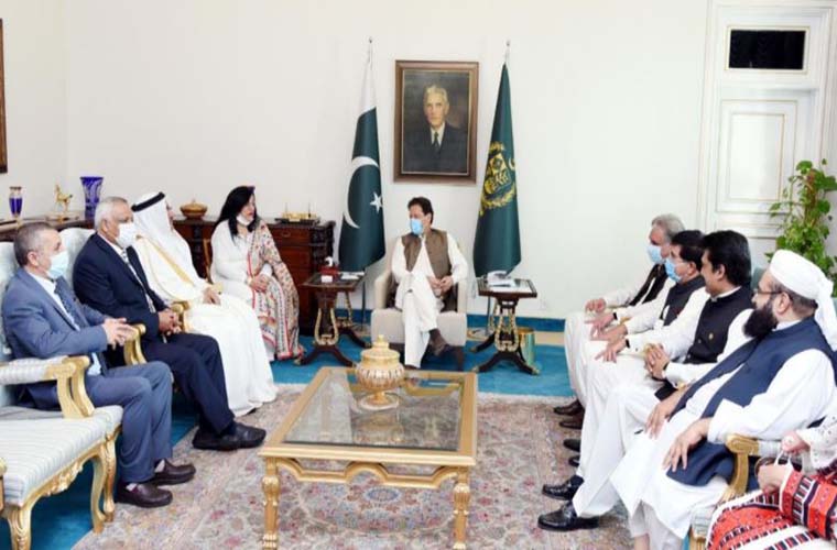 PM for solidarity among Muslim ummah on Palestinian and Kashmir cause