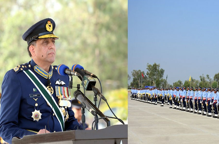 Pakistan Air Force passing out parade ceremony held at PAF Academy Risalpur