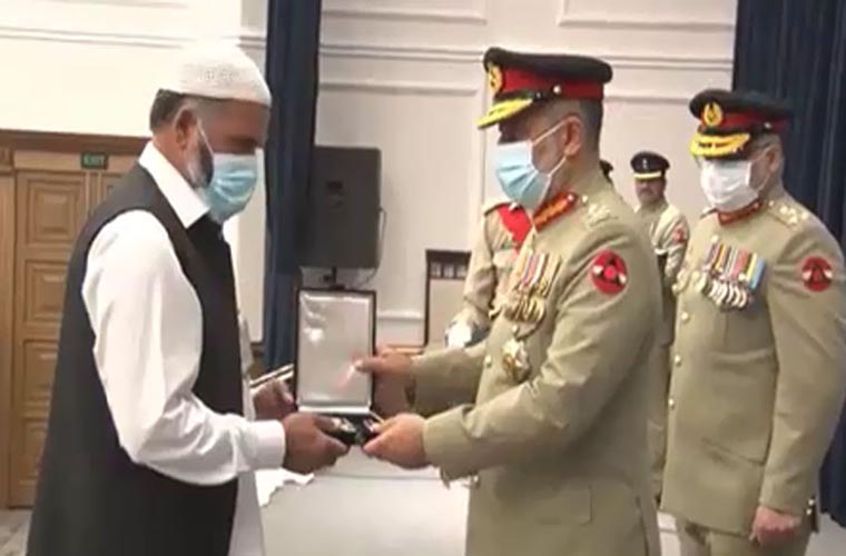 Pakistan military awards conferred on army officers and soldiers
