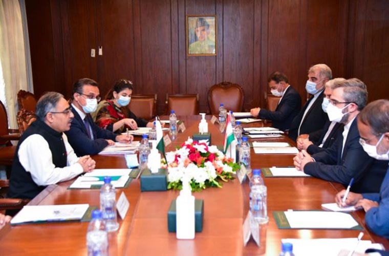 Pakistan Iran agree to coordinate closely at bilateral and regional level