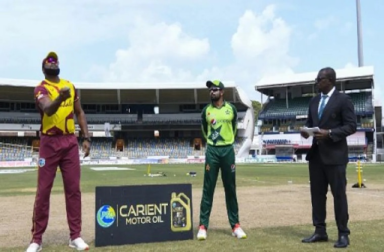 Pak Vs West Indies Ist T20: West Indies win toss, choose to field