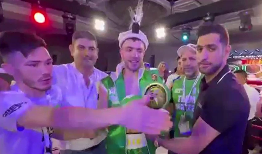 Pakistani boxers Asif Hazara won Asian title