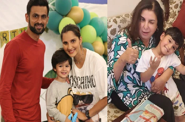 Farah Khan signed Shoaib and Sania’s son for the film