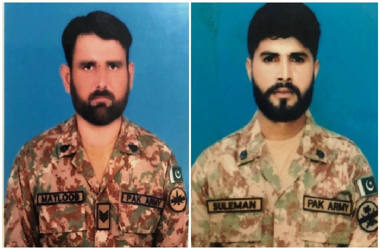 Two soldiers embrace martyrdom in South Waziristan terror attack