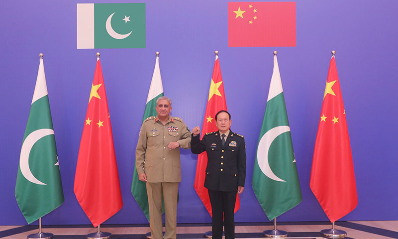 COAS meets Chinese defense minister
