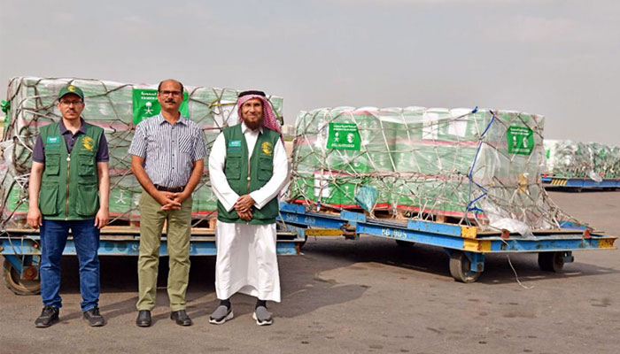 Two more flights with relief goods from KSA reached Karachi