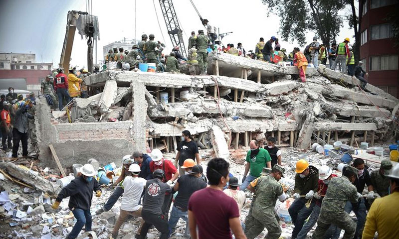 Earthquake hits Mexico on ‘cursed’ anniversary