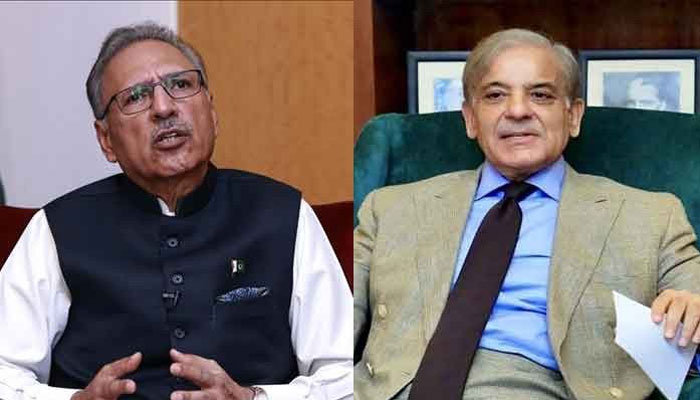 Audio leaks fiasco, PM Shehbaz meet President Alvi
