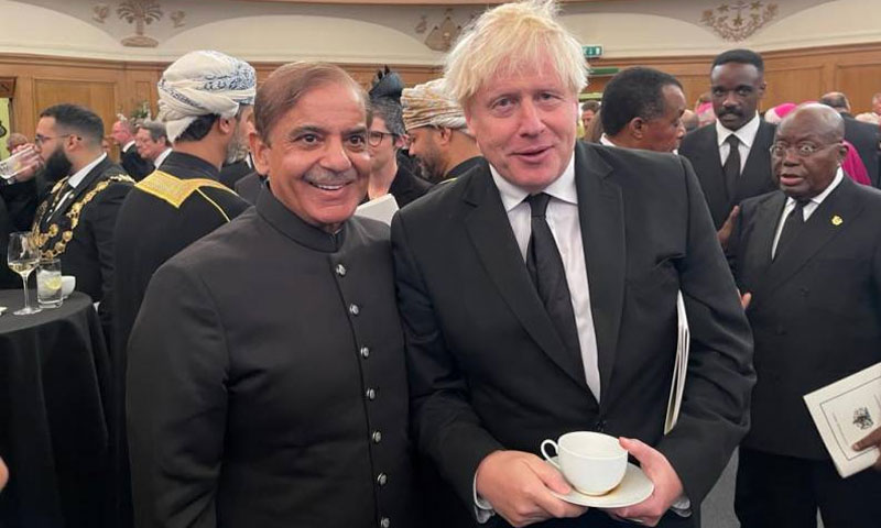 PM Shehbaz interacts with former UK PMs, Opposition leader & Mayor of London