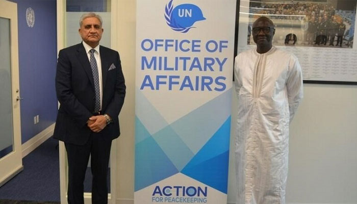 Army Chief met UN Military Adviser Gen. Diop