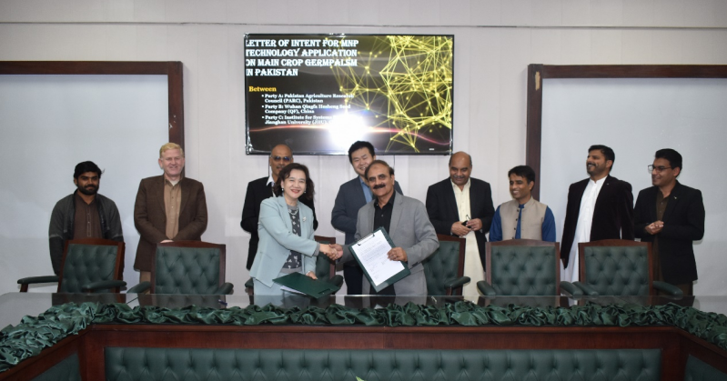 Pakistan Agricultural Research Council introducing China’s Seed MNP technology
