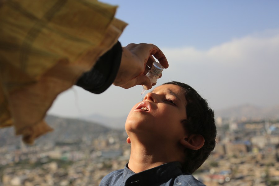 Afghanistan launches polio vaccination drive in 16 provinces