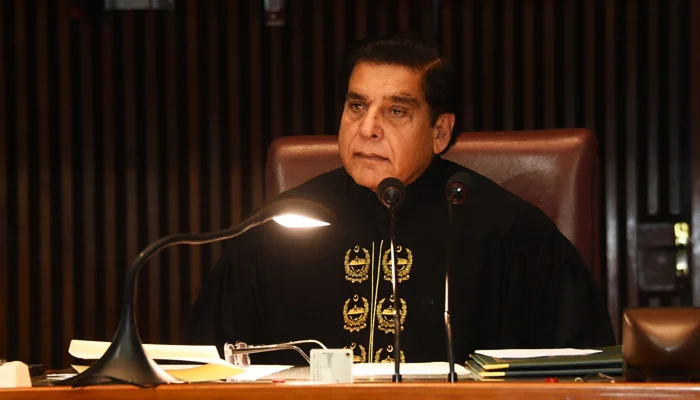 Speaker Raja Pervaiz Ashraf accepted 35 PTI MNAs resignations