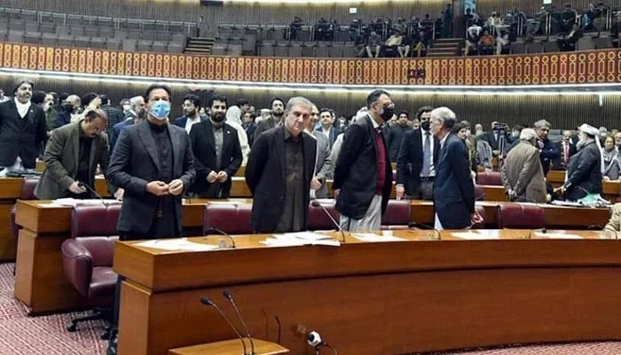 PTI wiped out from national assembly as Raja Pervez Ashraf appoved another 43 resignations