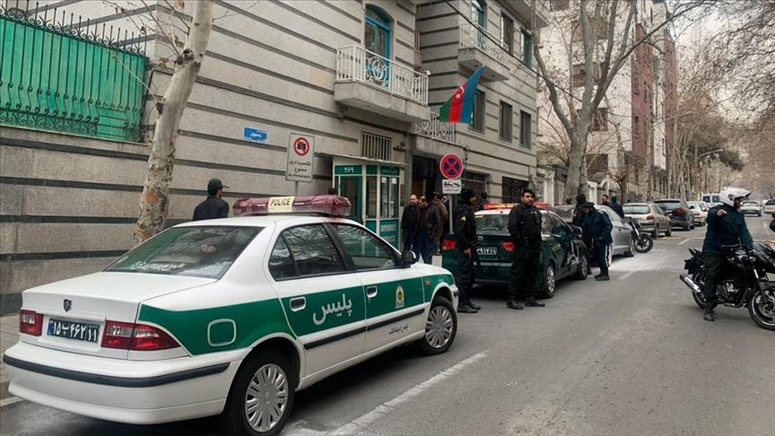 One killed in an attack on Azerbaijan’s embassy in Tehran