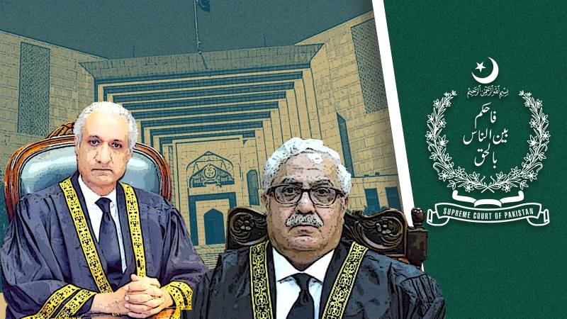 Justice Ijaz ul Ahsan expressed reservations in formation of SC benches
