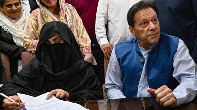Imran Khan responds to reports of Bushra Bibi’s entry into politics